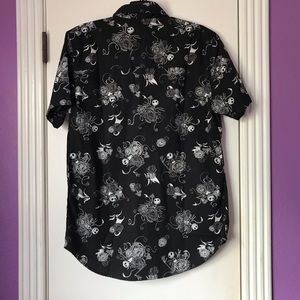 Disney Shirts - Nightmare Before Christmas Button-Up Disney Shirts - Nightmare Before Christmas Button-Up